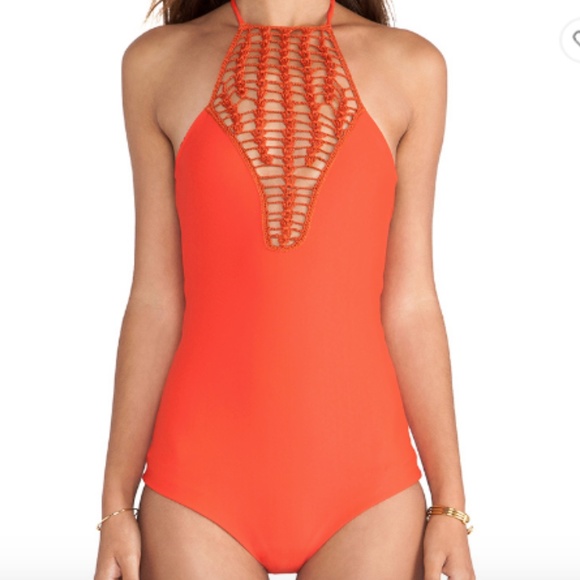 acacia swimwear Other - NEW w/ tag AcaciaTEAHUPO'O Swimsuit Red Medium